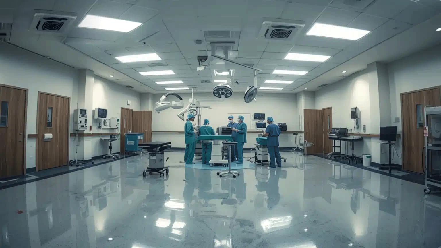 کفپوش بتنی بیمارستان چیست؟